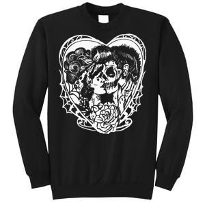 Rockabilly Eternal Love Psychobilly Greaser Style Sweatshirt