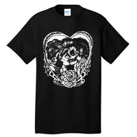 Rockabilly Eternal Love Psychobilly Greaser Style Tall T-Shirt