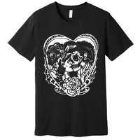 Rockabilly Eternal Love Psychobilly Greaser Style Premium T-Shirt