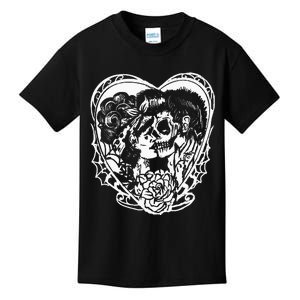 Rockabilly Eternal Love Psychobilly Greaser Style Kids T-Shirt