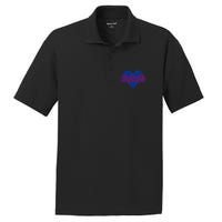 Robert E Lee Rebels Over Heart PosiCharge RacerMesh Polo