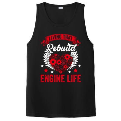 Rebuild Engine Life Cute Gift Survivor Open Heart Surgery Meaningful Gift PosiCharge Competitor Tank