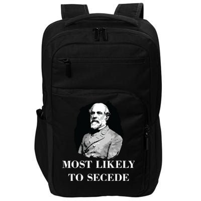 Robert E Lee Most Likely To Secede Civil War Impact Tech Backpack