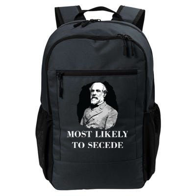 Robert E Lee Most Likely To Secede Civil War Daily Commute Backpack