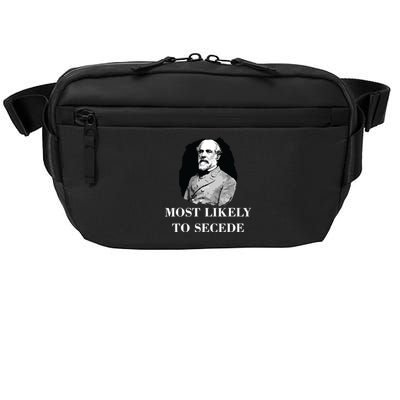 Robert E Lee Most Likely To Secede Civil War Crossbody Pack