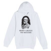 Robert E Lee Most Likely To Secede Funny Civil War Premium Pullover Hoodie