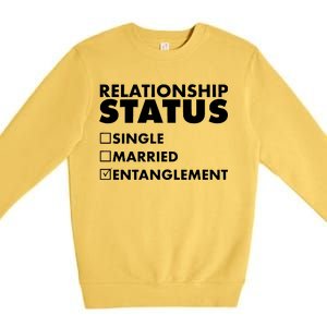 Relationship Status Entanglement Premium Crewneck Sweatshirt