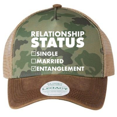 Relationship Status Entanglement Legacy Tie Dye Trucker Hat