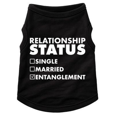 Relationship Status Entanglement Doggie Tank
