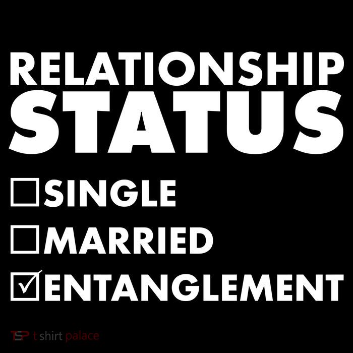 Relationship Status Entanglement Tall T-Shirt