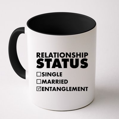 Relationship Status Entanglement Coffee Mug