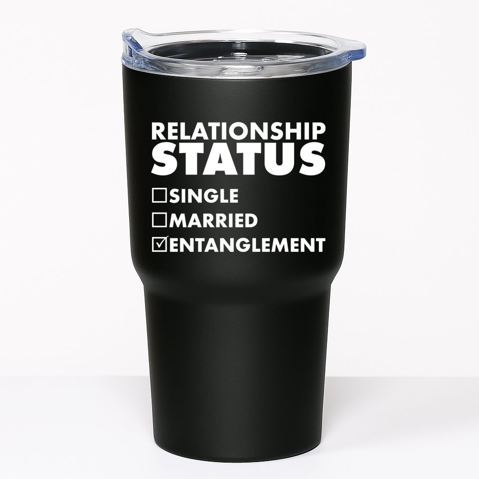 Relationship Status Entanglement Tumbler