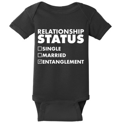 Relationship Status Entanglement Baby Bodysuit