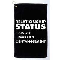 Relationship Status Entanglement Golf Towel