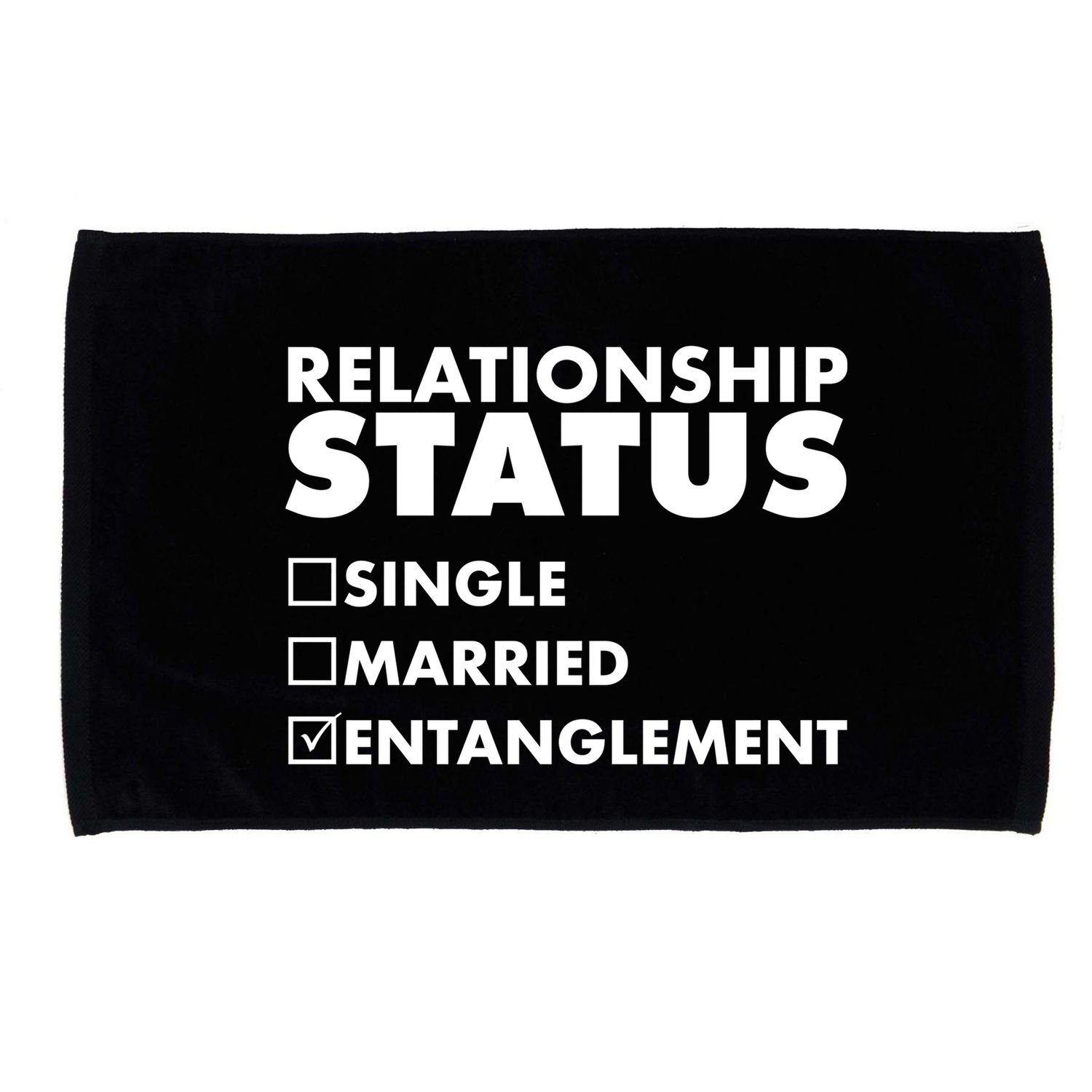 Relationship Status Entanglement Microfiber Hand Towel