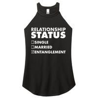 Relationship Status Entanglement Women's Perfect Tri Rocker Tank