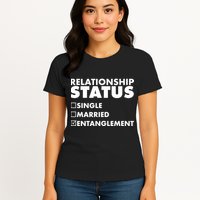 Relationship Status Entanglement Womens T-Shirt