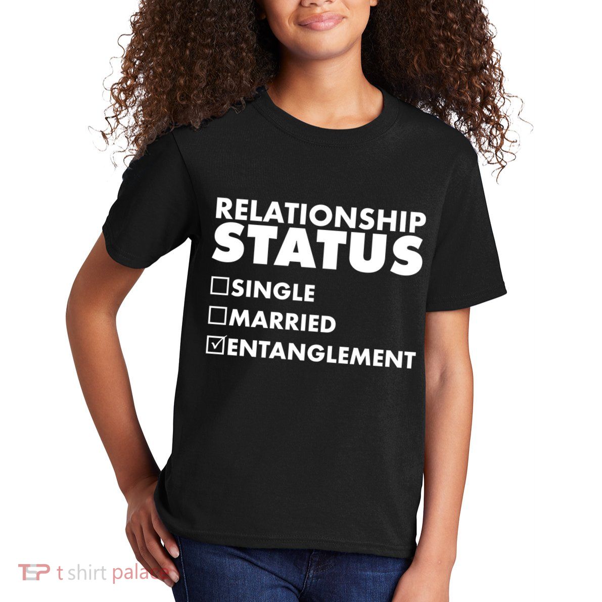 Relationship Status Entanglement Kids T-Shirt
