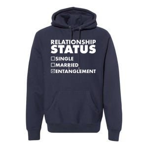 Relationship Status Entanglement Premium Hoodie