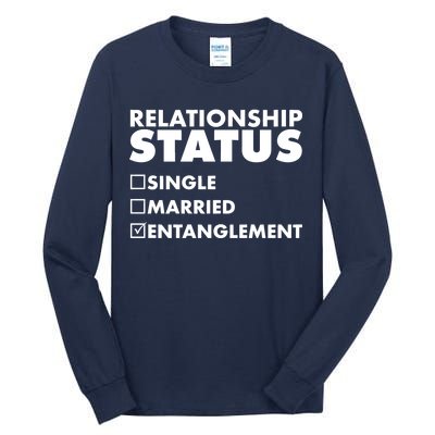 Relationship Status Entanglement Tall Long Sleeve T-Shirt