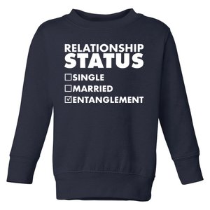 Relationship Status Entanglement Toddler Sweatshirt