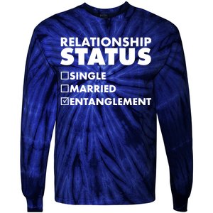 Relationship Status Entanglement Tie-Dye Long Sleeve Shirt