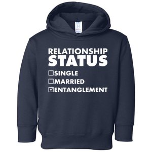 Relationship Status Entanglement Toddler Hoodie