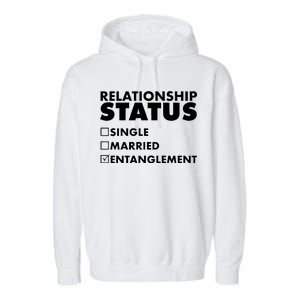 Relationship Status Entanglement Garment-Dyed Fleece Hoodie