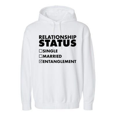 Relationship Status Entanglement Garment-Dyed Fleece Hoodie