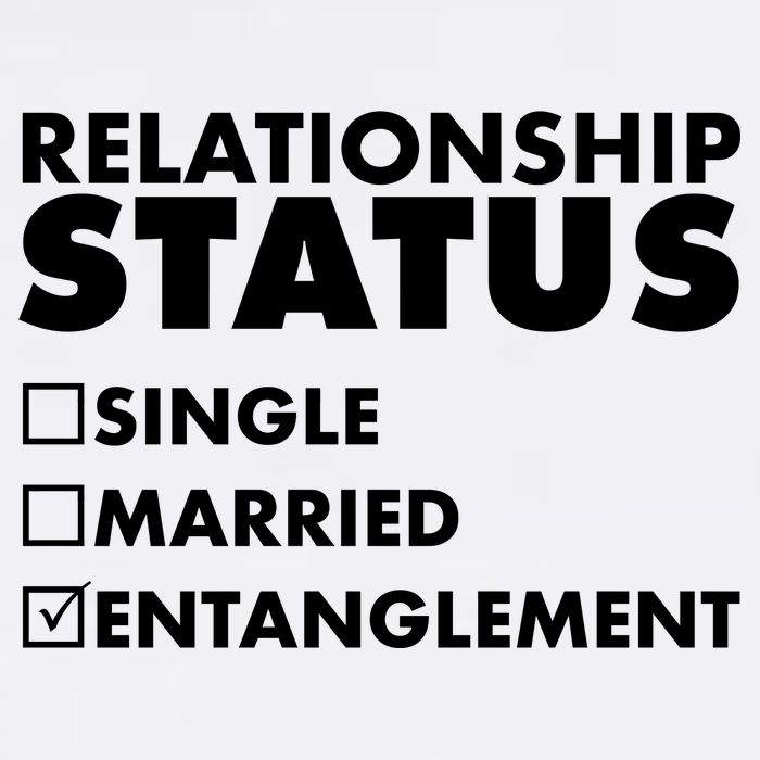 Relationship Status Entanglement Garment-Dyed Sweatshirt