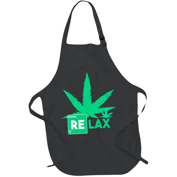Relax Hemp Leaf Medical Marijuana Apron