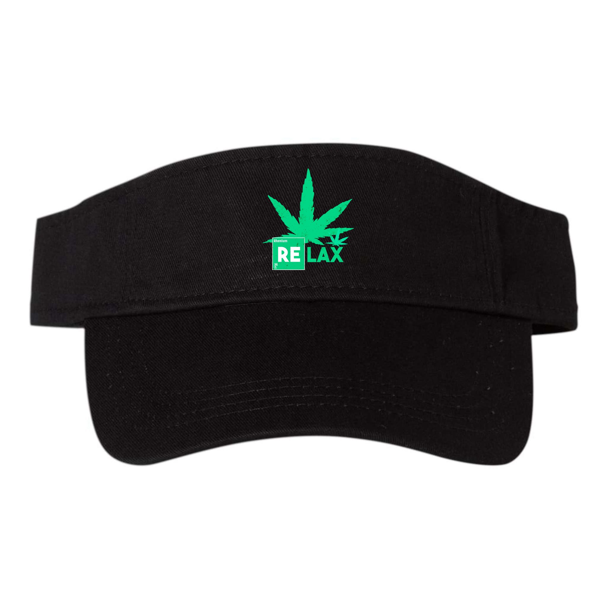 Relax Hemp Leaf Medical Marijuana Visor