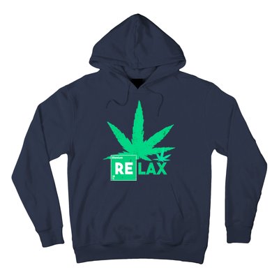 Relax Hemp Leaf Medical Marijuana Hoodie