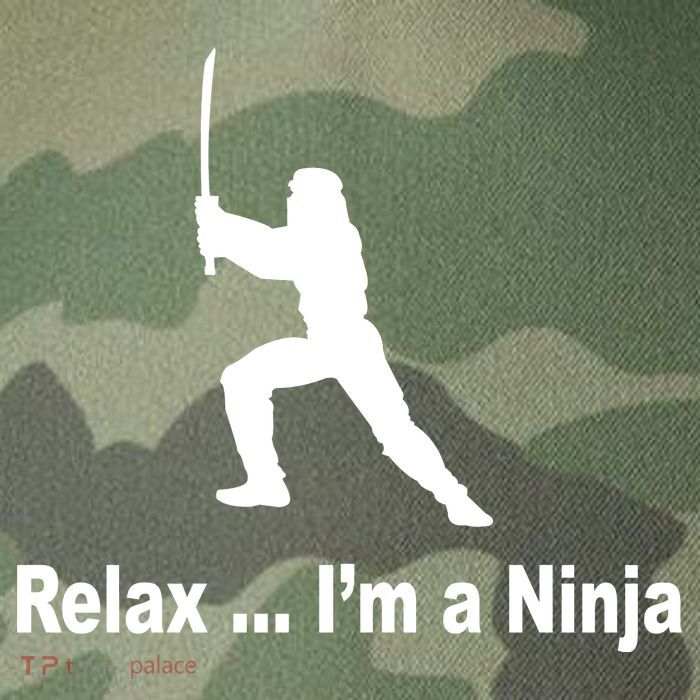 Relax I'm A Ninja Legacy Tie Dye Trucker Hat