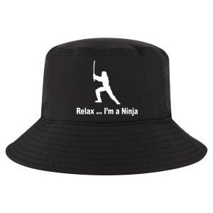 Relax I'm A Ninja Cool Comfort Performance Bucket Hat