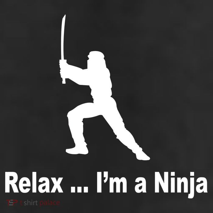 Relax I'm A Ninja Cool Comfort Performance Bucket Hat