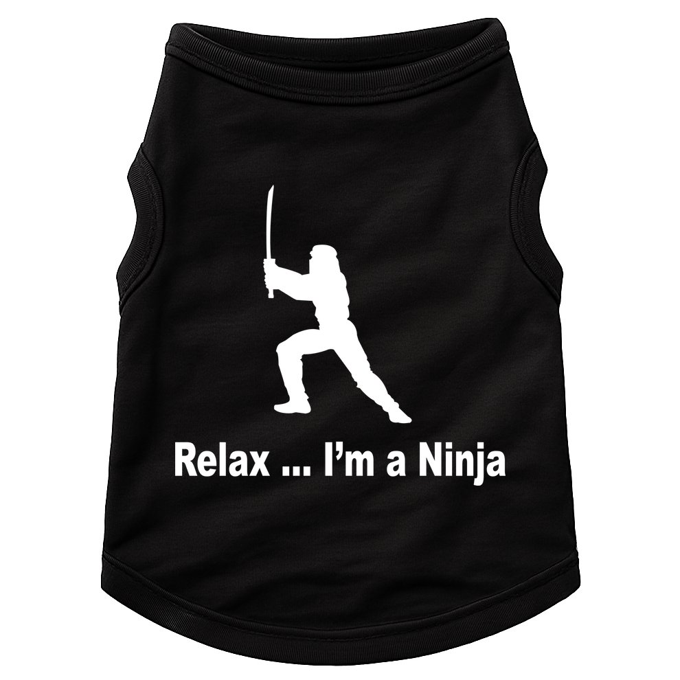 Relax I'm A Ninja Doggie Tank