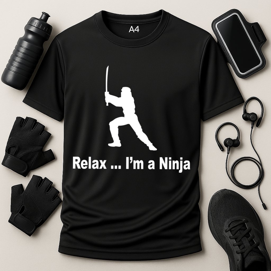 Relax I'm A Ninja Performance Shirt