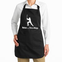 Relax I'm A Ninja Apron