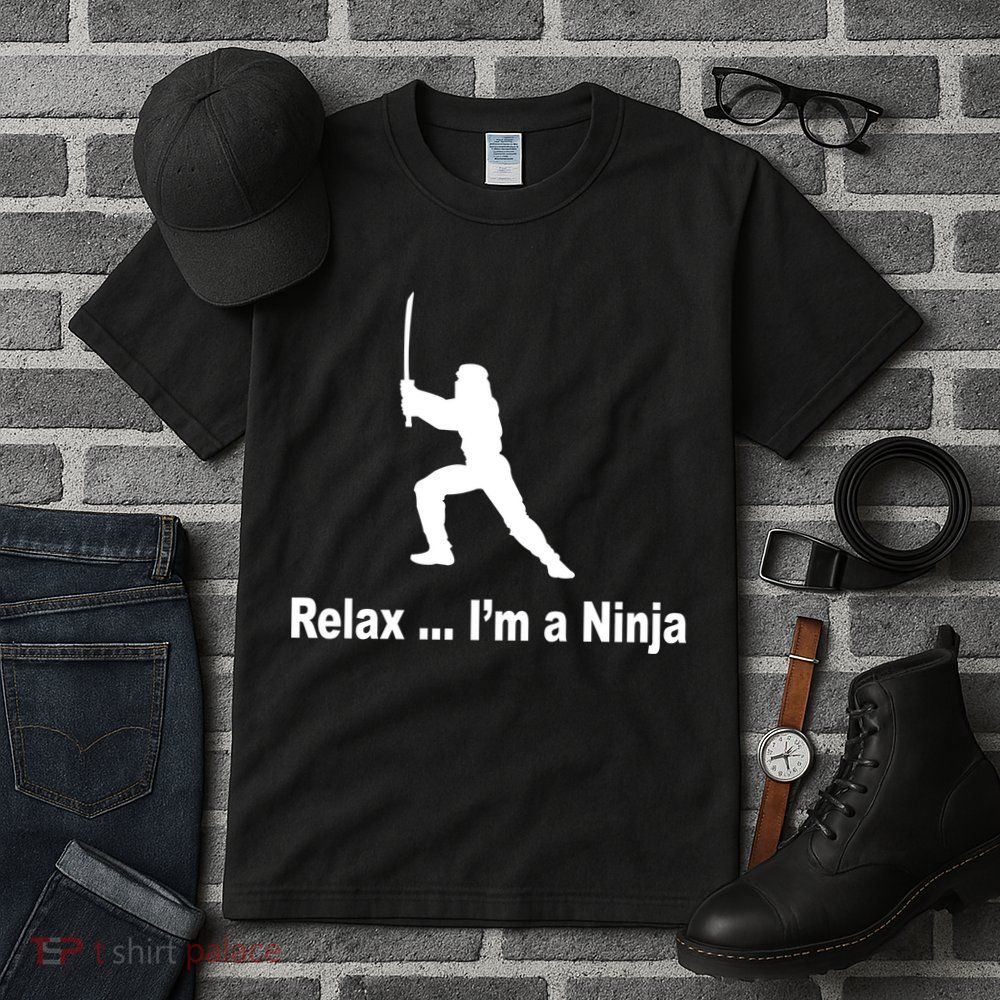 Relax I'm A Ninja Tall T-Shirt
