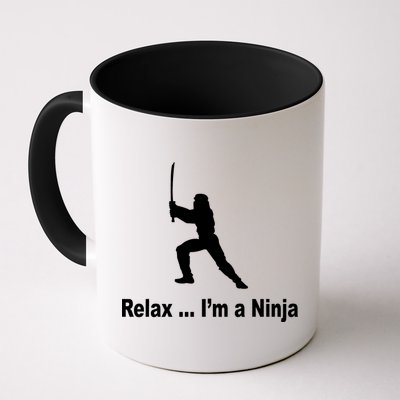 Relax I'm A Ninja Mug