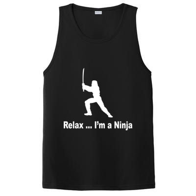 Relax I'm A Ninja PosiCharge Competitor Tank