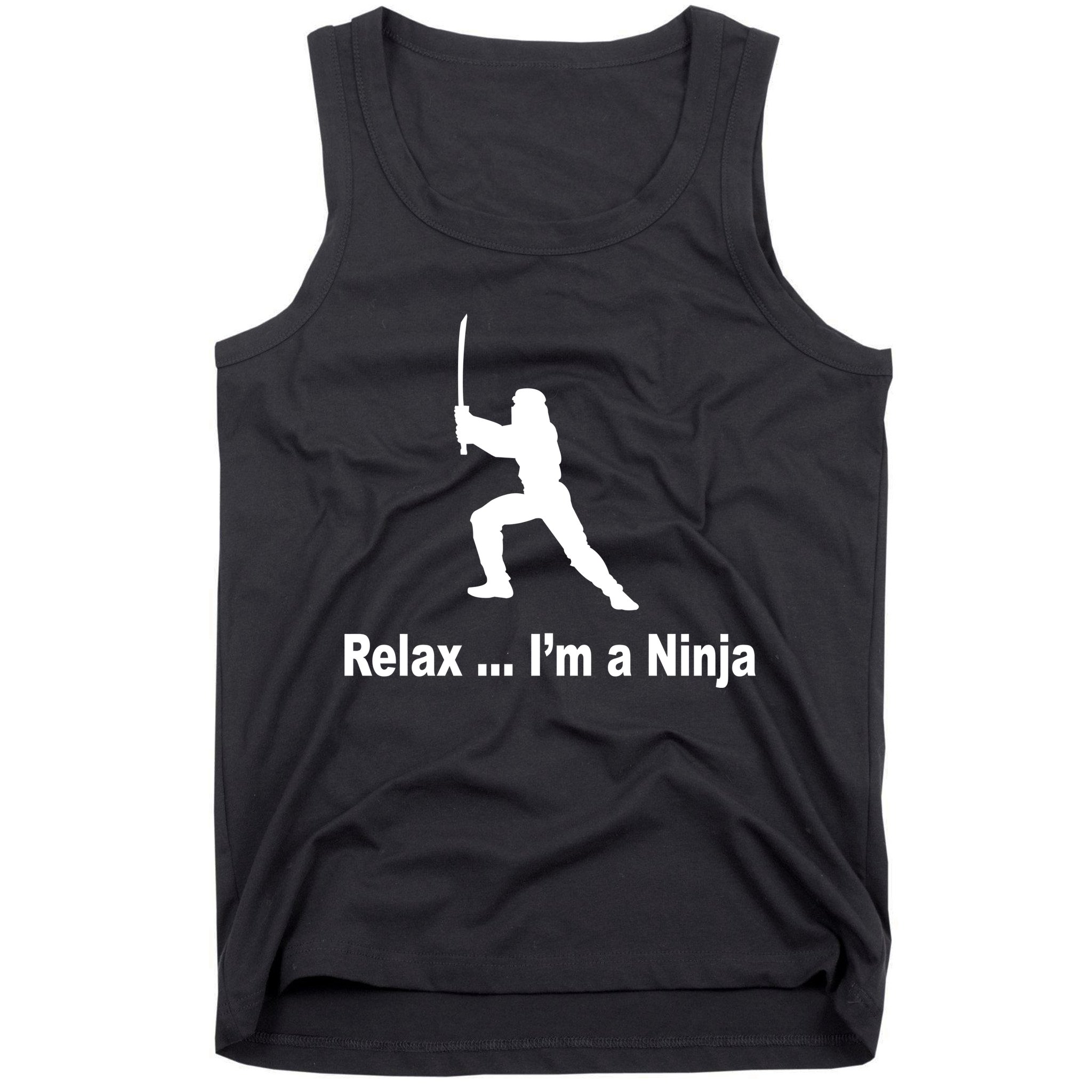 Relax I'm A Ninja Tank Top