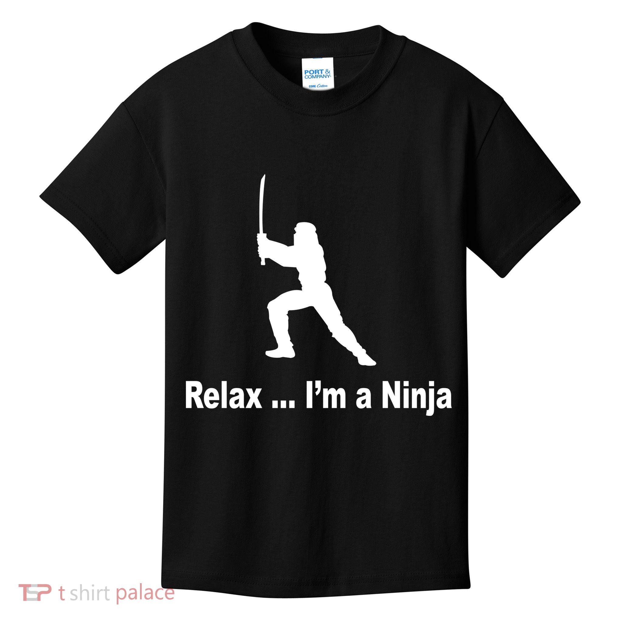 Relax I'm A Ninja Kids T-Shirt