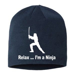 Relax I'm A Ninja Sustainable Beanie