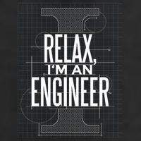 Relax I'm An Engineer Cool Comfort Performance Bucket Hat