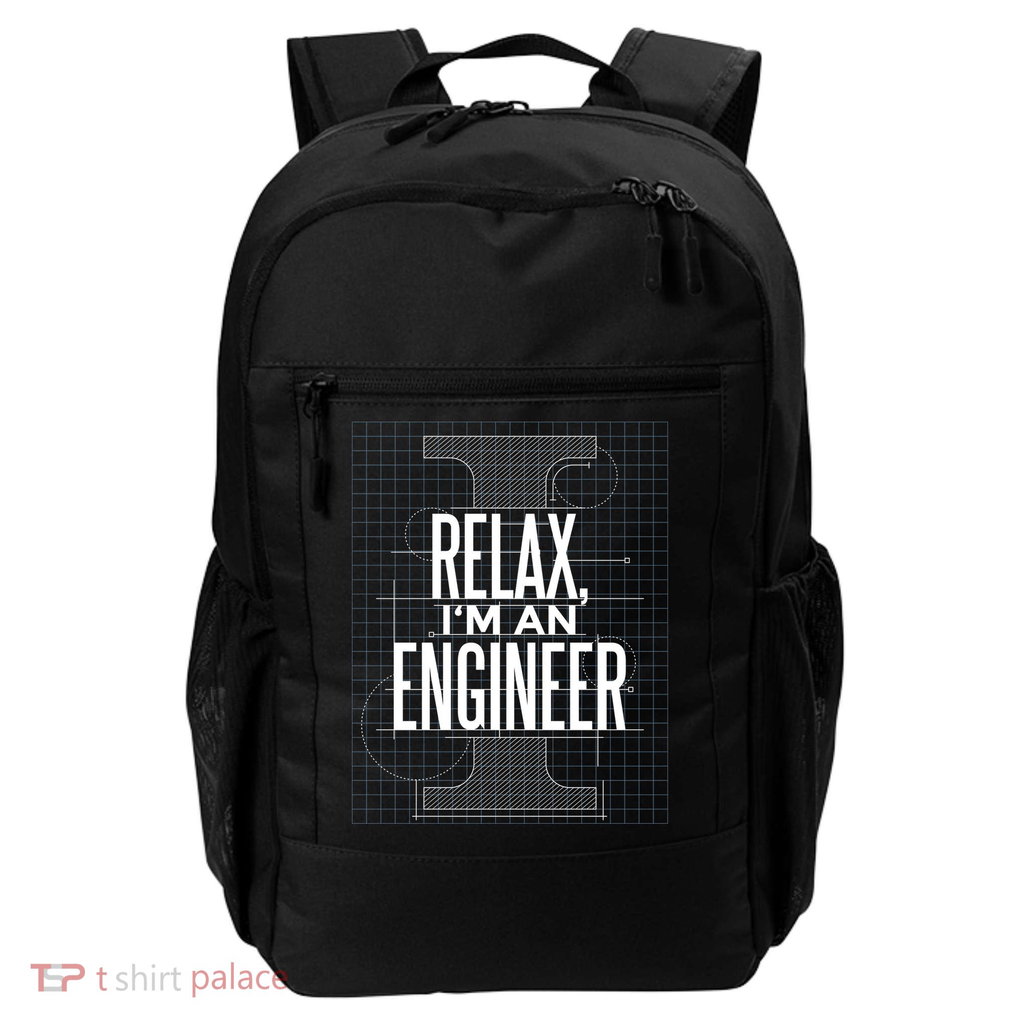 Relax I'm An Engineer Backpack