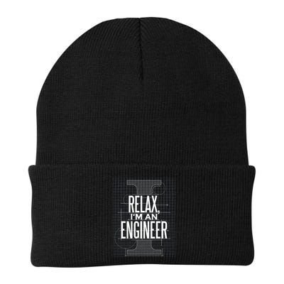 Relax I'm An Engineer Knit Cap Winter Beanie