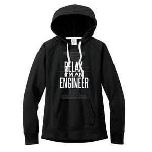 Relax I'm An Engineer Women's Fleece Hoodie