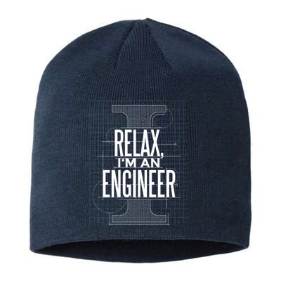 Relax I'm An Engineer Sustainable Beanie